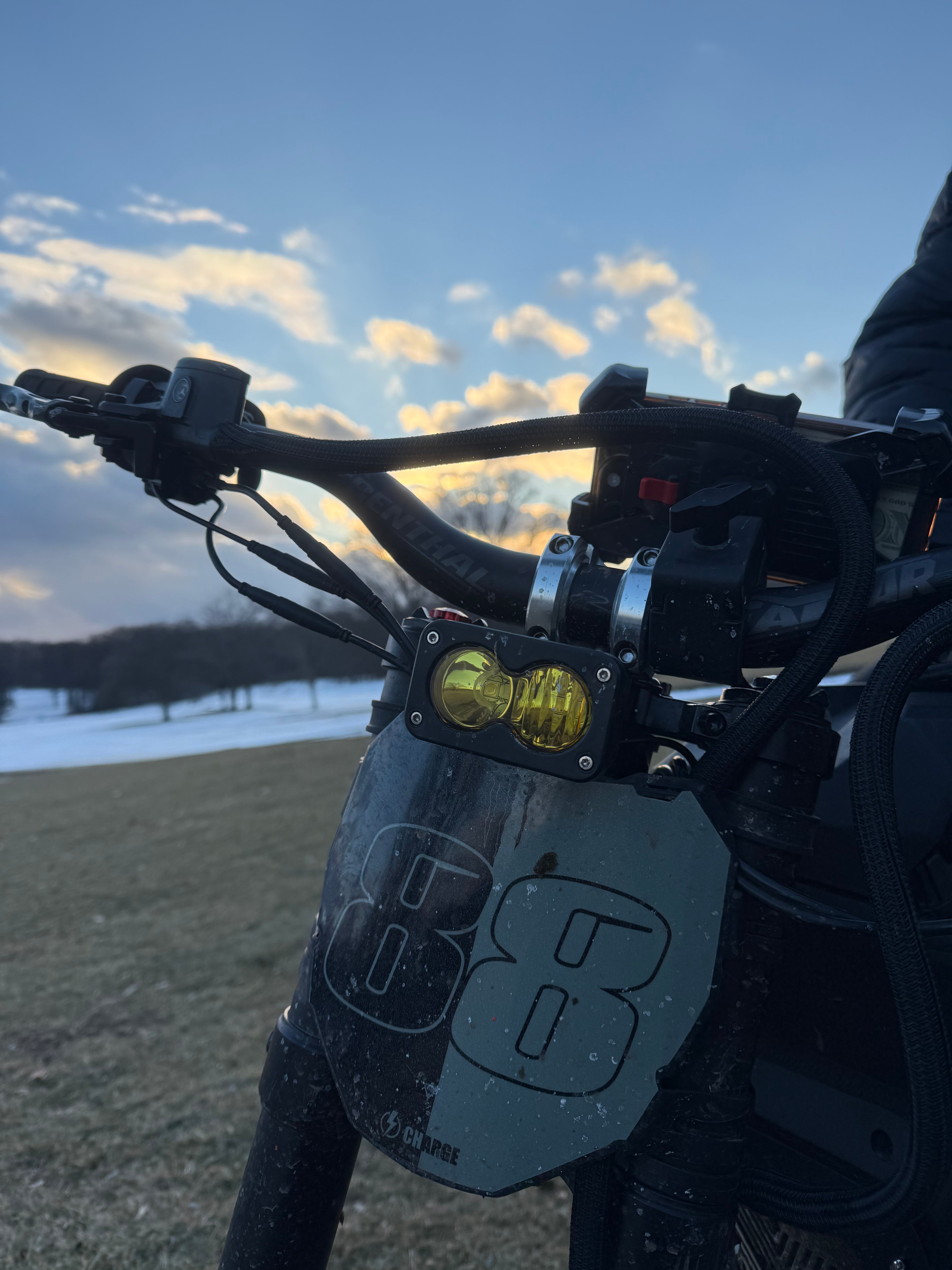 Battery Powered Baja Light Made For All Bikes