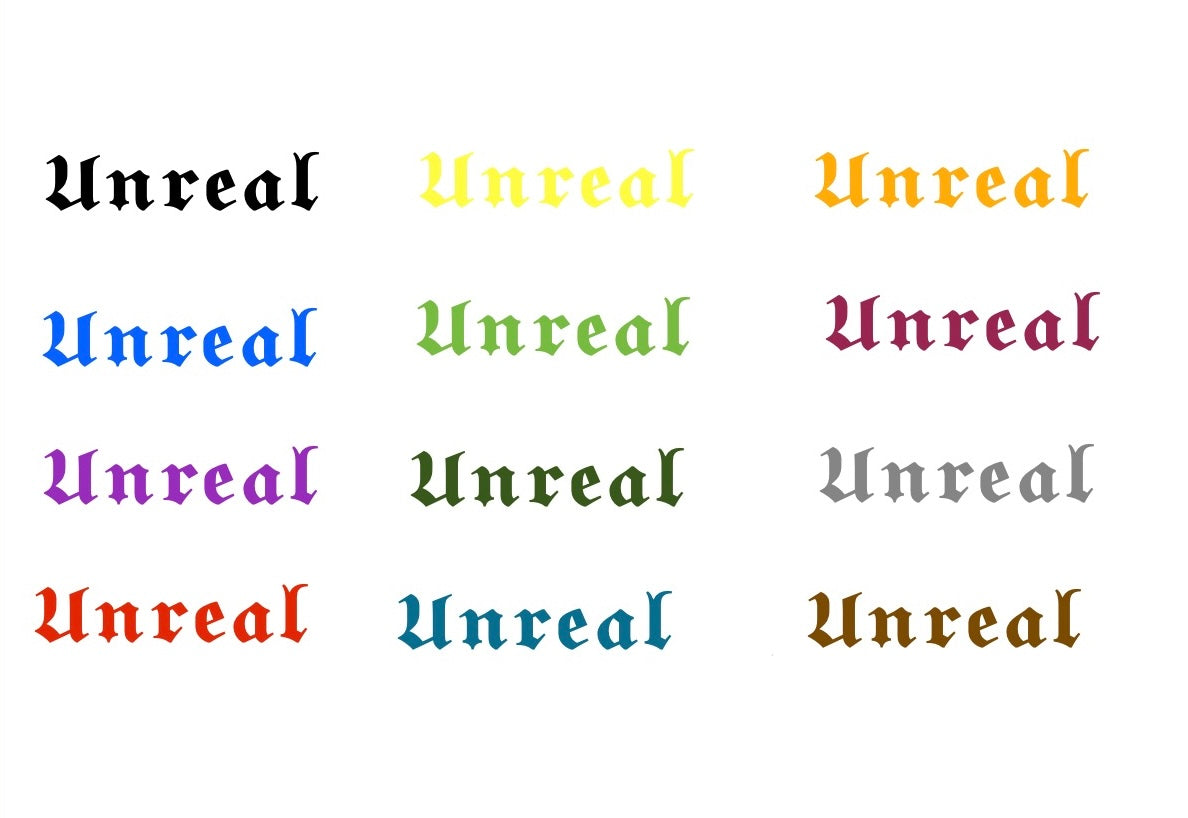 Unreal Stickers